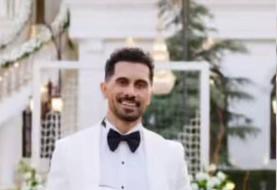 عکس | کاپیتان پرسپولیس در لباس دامادی؛ توپ فوتبال در عروسی ستاره دربی‌