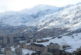 رگبار باران و برف در ارتفاعات تهران؛ آلودگی هوا تا هفته آینده می‌ماند