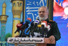 سردار فدوی: سپاه پاسداران با قدرت از تنگه هرمز حراست می‌کند