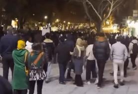 گزارشی از تجمع اعتراضی امشب در همدان