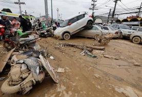 تلفات سیل در جنوب آسیا از ۱۴۰۰ نفر گذشت