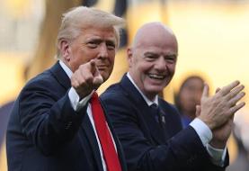 حضور ترامپ در مراسم قرعه‌کشی جام جهانی/ترامپ احتمالا جایزه صلح جهانی فیفا را می‌گیرد!