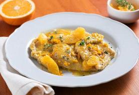  اسکالوپینه پرتقالی ؛ غذایی ساده ، سبک ، شیک برای میزهای خاص