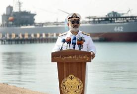 دریادار ایرانی: پوشش فرماندهی دریایی ارتش به آب‌های دوردست و اقیانوس‌ها رسیده