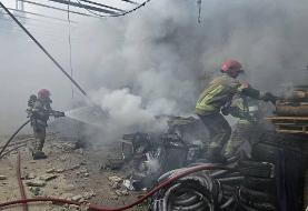 ۲ مصدوم در پی حادثه آتش‌سوزی در پتروشیمی بوشهر / فعالیت‌ها به حالت عادی ...