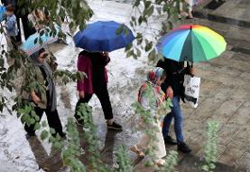 باران در تهران تا پنجشنبه/ تداوم آلودگی هوا طی یک روز آینده