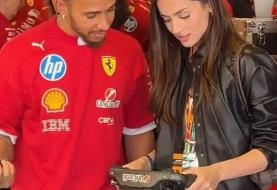 عکس | آنا د آمارس در فرمول یک ابوظبی!