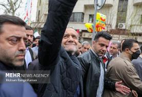 حضور مسئولان لشکری و کشوری در راهپیمایی روز قدس