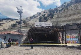 ۱۴ کارگر بر اثر ریزش معدن در ترکیه مجروح شدند