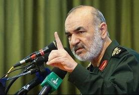 خط و نشان سردار سلامی؛ سپاه برابر دشمنان هیچ گام عقب‌نشینی ندارد/ دشمنان در باطن و عقیده خود سست ...