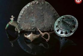 کشف ابزارهای فلزی بعد از ۳ هزار سال از دل تپه آتشفشانی