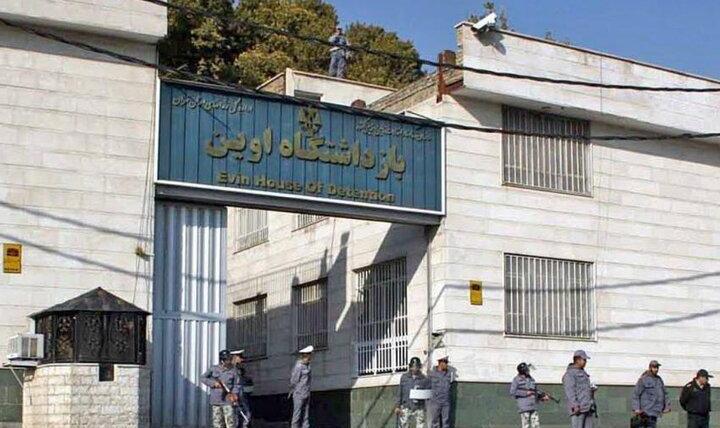 فیلم لحظه ورود زندانیان امنیتی به اندرزگاه ۷ زندان اوین منتشر شد
