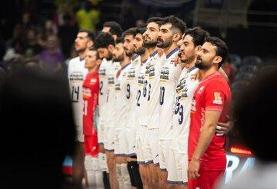 شکست تیم ملی والیبال ایران مقابل قهرمان المپیک