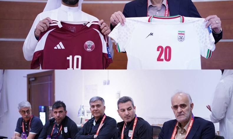 ملی پوشان ایران سفیدپوش به مصاف قطر می‌روند