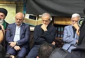 حضور پزشکیان در مراسم گرامیداشت شهدای اقتدار ارتش
