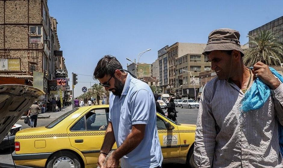 تداوم گرمای ۵۰ درجه‌ای و وقوع گرد و خاک در خوزستان