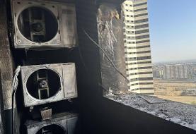 آتش‌سوزی برج مسکونی در تهران؛ ۴۰ نفر نجات یافتند
