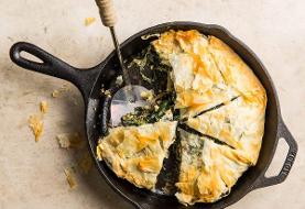طرز تهیه بورک با تره فرنگی