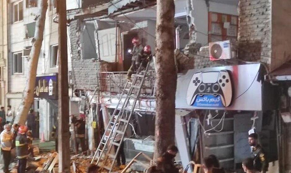 انفجار مهیب در رشت با ۱۸ مصدوم