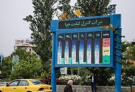 تنفس هوای قابل قبول در تهران