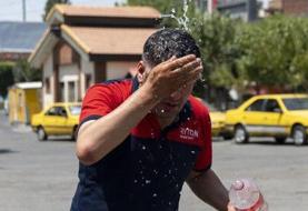 وزش باد و ماندگاری هوای گرم در تهران