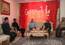 دیدار وزیر دفاع با خانواده شهید ربانی