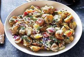 طرز تهیه سالاد سیب‌زمینی اتریشی + ترفندهای جدید