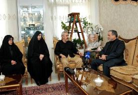 دیدار عراقچی با خانواده شهید باقری