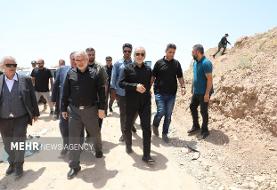 رئیس‌جمهور از سد کرج بازدید کرد