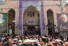 پیکر احمد توکلی تشییع شد