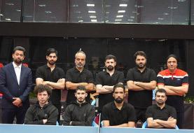 پتروشیمی یک گام به قهرمانی لیگ تنیس روی میز نزدیک شد