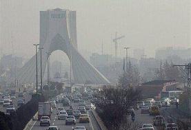 هوای تهران قرمز شد