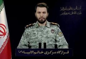 سخنگوی قرارگاه خاتم: از زمان توقف جنگ، تمام تحرکات آمریکا و رژیم صهیونیستی را رصد می‌کنیم