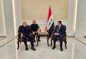 لاریجانی وارد عراق شد/ دیدار و گفت‌وگو با مشاور امنیت ملی بغداد