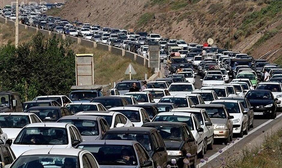 ترافیک سنگین به سمت شمال کشور | بالا بودن حجم تردد در محورهای ۵ استان