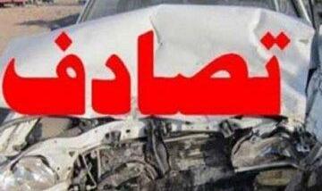 تصادف دو سواری مصدوم به جا گذاشت