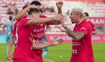 برد شباب الاهلی در شب غیبت سردار و رونمایی از غندی پور