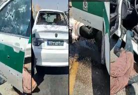 شهادت ۵ نیروی پلیس در حمله تروریستی ایرانشهر
