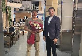 مربی جدید پرسپولیس وارد تهران شد