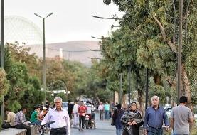 ماندگاری هوای گرم و احتمال گردوخاک در تهران