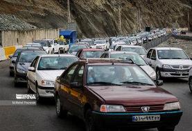 قابل توجه مسافران؛ اعلام وضعیت ترافیک جاده‌های شمالی