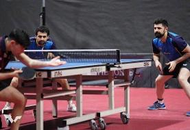 تیم دوبل برادران عالمیان نایب قهرمان مسابقات تنیس روی میز فیدر چک شد