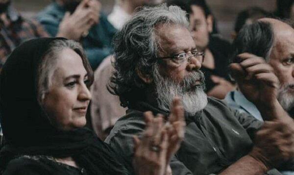 لحظه عاشقانه آقای بازیگر و همسرش در یک جشن سینمایی | ببینید