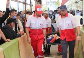 ورود نخستین اتوبوس آمبولانس حامل مصدومان از نجف به خاک ایران