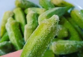 آموزش کامل فریز کردن بامیه خورشتی