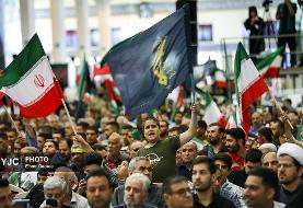 سلام و علیک فرمانده ارشد نیروی قدس سپاه با زینب سلیمانی/ تصاویری از معاونین دولت رئیسی در مراسم ...
