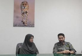 وعده انصاری برای حل مشکلات محیط‌بانان توران؛ حمایت از پاسداران یوزپلنگ