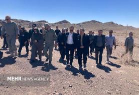 معاون رئیس جمهور از محیط بانی دلبر شاهرود بازدید کرد