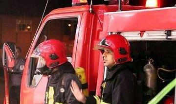 تصاویر؛ حریق گسترده کارگاه مبل‌سازی و شهادت رضا فخریان