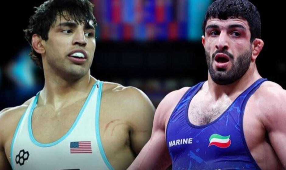 ساعت مبارزه حساس کامران قاسم پور و حریف آمریکایی در مسابقات جهانی